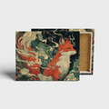 Japanese Kitsune Fox Wall Art – Mystical Ukiyo‑E Style Canvas – Traditional Asian Mythology Decor Kubo Gallery