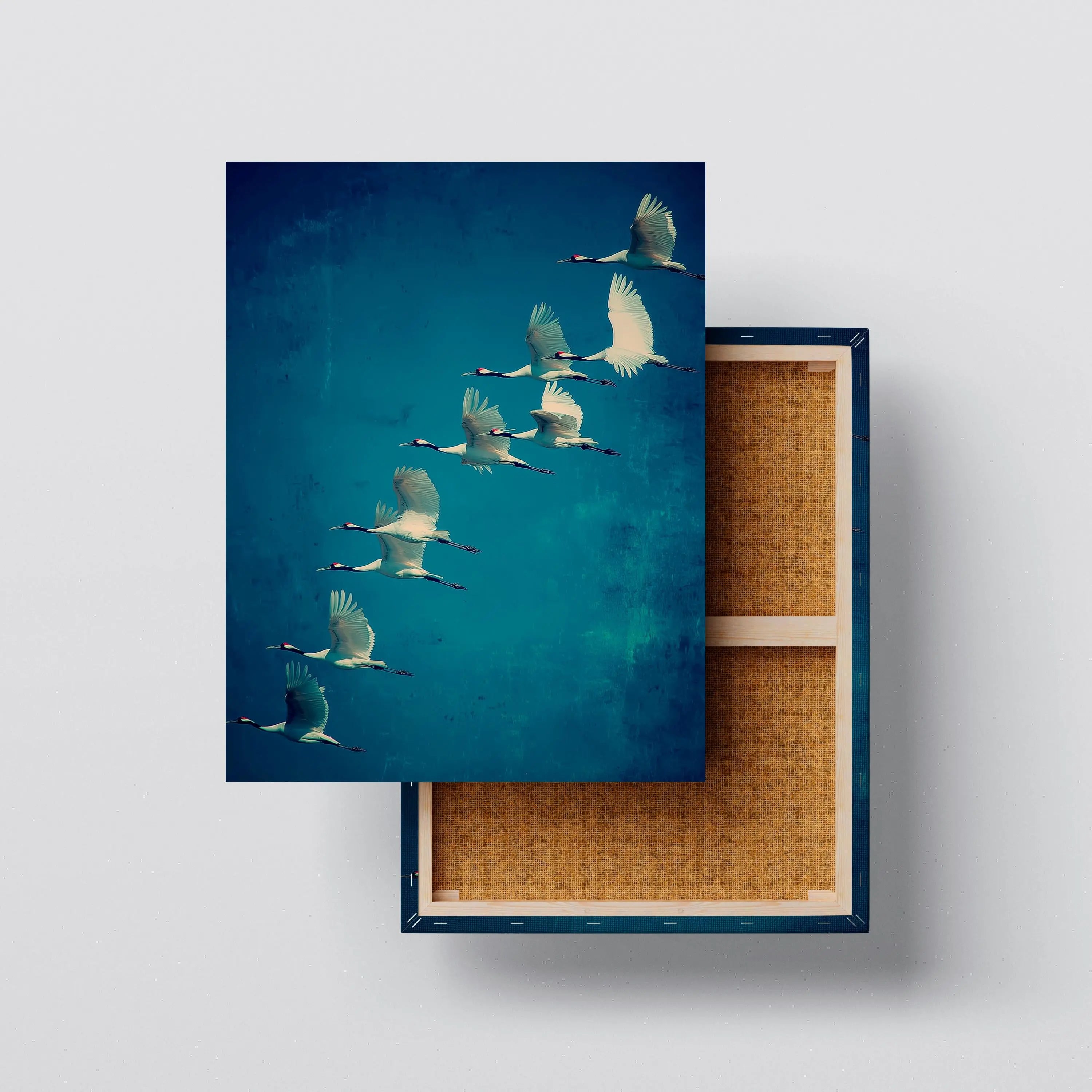 Sky Dancers – Crane Flight Canvas Wall Art Kubo Gallery