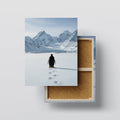 Lone Penguin – Arctic Wall Art Canvas