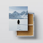 Lone Penguin – Arctic Wall Art Canvas