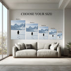 Lone Penguin – Arctic Wall Art Canvas