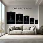 Never Stop – Motivation Wall Art Canvas